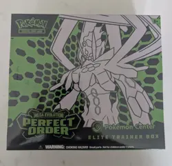 Perfect Order Pokemon Center Elite Trainer Box PC ETB - New And Sealed - In Hand - Image 1