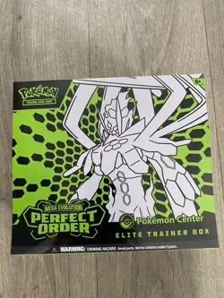 Pokemon TCG Perfect Order Pokemon Center ETB New Sealed - Image 1