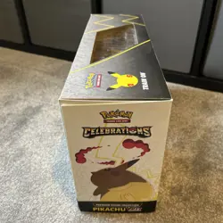 Pokemon TCG Pikachu VMAX 25th Anniversary Celebrations Premium Figure Box - Image 3