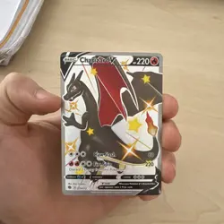 Charizard V Secret Rare 79/73 Champions Path Holo Full Art 220 HP Pokemon TCG - Image 1