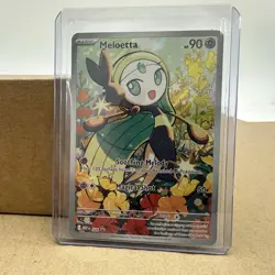 Meloetta MEP 026 - Illustration Rare Black Star Promo - Pokemon TCG - NM - Image 1