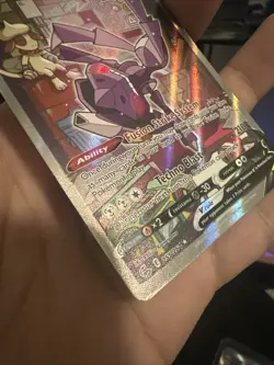 2021 Pokemon SWSH Fusion Strike Genesect V #255/264 - Image 2