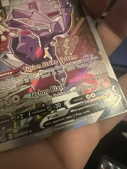 2021 Pokemon SWSH Fusion Strike Genesect V #255/264 - Image 3