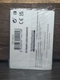 Pokemon TCG Dragonite 131/195 Holo - Silver Tempest GameStop Promo Stamp SEALED - Image 2