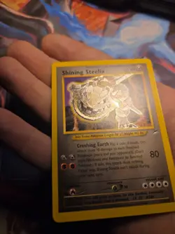 Pokemon SHINING STEELIX 112/105 - NEO DESTINY SET HOLO - LP but Has MARK - Image 4