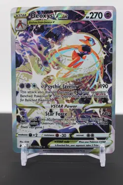 Deoxys VSTAR GG46/GG70 Holofoil - Pokemon Crown Zenith: Galarian Gallery - Image 1
