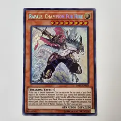 Rafale, Champion Fur Hire - DASA-EN023 - NM - Secret Rare - Unlimited - Yugioh - Image 1