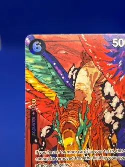 One Piece Carrying On His Will St Marcus Mars OP13-091 Alternate Alt Art Rare NM - Image 3