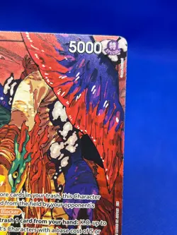 One Piece Carrying On His Will St Marcus Mars OP13-091 Alternate Alt Art Rare NM - Image 4