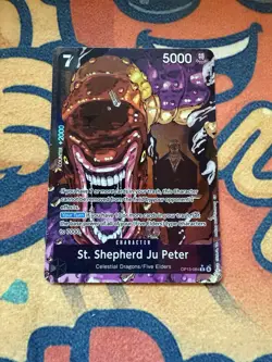 St. Shepherd Ju Peter Alt Art Foil OP13-084 – One Piece Carrying On His Will - Image 1