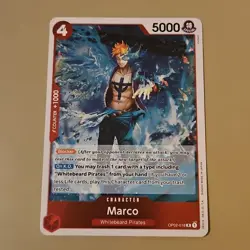 One Piece Marco (OP02-018/258) OP02 Paramount War NM Foil TCG CCG - Image 1
