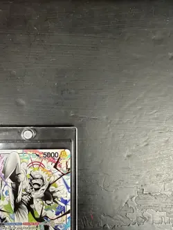 One Piece ST21-001 Monkey D Luffy Gear 5 Starter Deck 21 Alt Art Parallel - Image 4