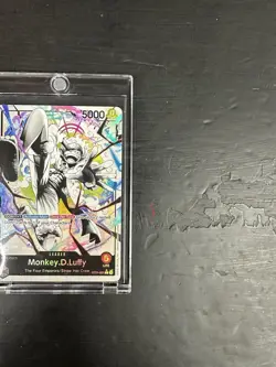 One Piece ST21-001 Monkey D Luffy Gear 5 Starter Deck 21 Alt Art Parallel - Image 5