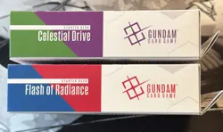 Gundam Card Game ENG Starter Decks ST07 Celestial Drive + ST08 Flash of Radiance - Image 4