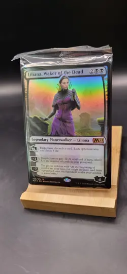 Liliana Waker of The Dead - Foil Prerelease SINGLE SEALED MTG Mint Magic Card - Image 1