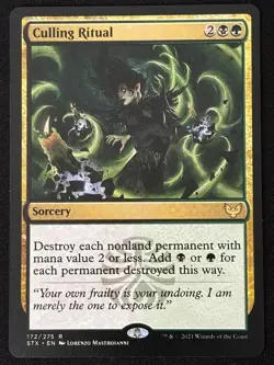 1x MTG Culling Ritual - Strixhaven: School of Mages (STX) #172 - Magic - Image 1
