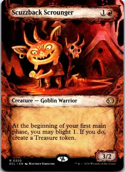 Scuzzback Scrounger (Showcase) R Lorwyn Eclipsed 320 LP - Image 1