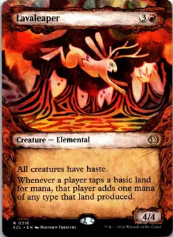 Lavaleaper (Showcase) R Lorwyn Eclipsed 318 LP - Image 1