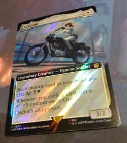 Jo Grant (Extended Art Surge Foil) - Doctor Who - Rare - NM/LP (see pics) MTG - Image 3