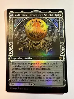MTG Reidane, God of the Worthy Valkmira, Protector's Shield - Foil - KHM 300 - Image 2