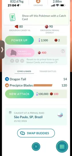 Pokemon Go Legendary Groudon ( Normal ) ( Background) - Image 2