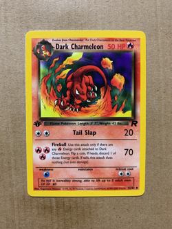 1st Edition Dark Charmeleon 32/82 Team Rocket - Uncommon Pokemon Card - NM/Mint - Image 1