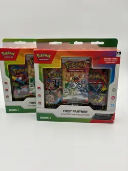 Pokemon TCG First Partner Illustration Collection Series Lot Of 2 NEW - Image 1