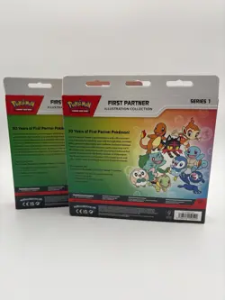 Pokemon TCG First Partner Illustration Collection Series Lot Of 2 NEW - Image 2