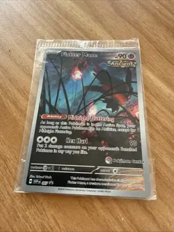 Pokemon Center TCG Flutter Mane SVP 097 Black star Sealed Stamped Promo #3 - Image 1