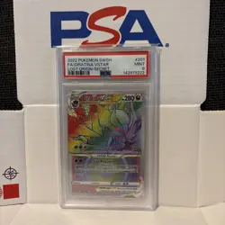 2022 POKEMON SWORD & SHIELD LOST ORIGIN SECRET FULL ART/GIRATINA VSTAR PSA 9 - Image 1