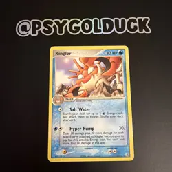 Pokemon Kingler 26/112 EX FireRed & LeafGreen Rare LP A36 - Image 1