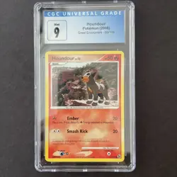 2008 Pokemon Great Encounters Houndour #69/106 CGC 9 - Image 1