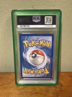 PSA 9 LEAFEON 17/90 staff Holo Rare HGSS Undaunted Set Pokemon Read Description - Image 4