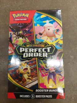 Pokemon TCG: Mega Evolution-Perfect Order Booster Bundle - Image 1