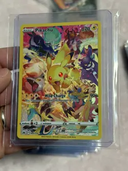 The Pokemon Company Pikachu Secret Rare Holo 160/159 Crown Zenith ✨💎✨ - Image 1