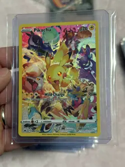 The Pokemon Company Pikachu Secret Rare Holo 160/159 Crown Zenith ✨💎✨ - Image 2