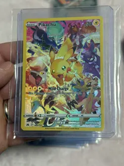 The Pokemon Company Pikachu Secret Rare Holo 160/159 Crown Zenith ✨💎✨ - Image 4