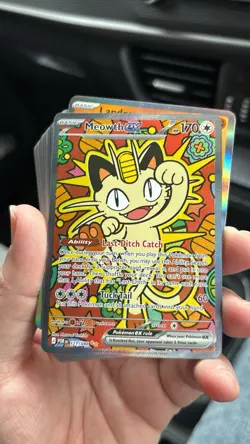 Meowth EX SIR Perfect Order 121/088 English Pokemon TCG Near Mint UK Seller - Image 1