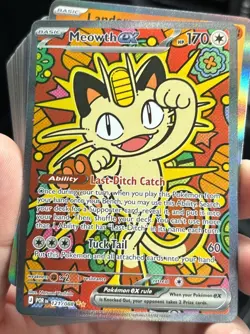 Meowth EX SIR Perfect Order 121/088 English Pokemon TCG Near Mint UK Seller - Image 2