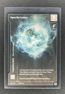 Wonders of the First #041/401 Open the Cosmos Mythic Paper - Image 1