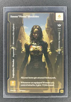 Wonders of the First Existence #258 Emma “Fixem” Shockbite Mythic Paper - Image 1