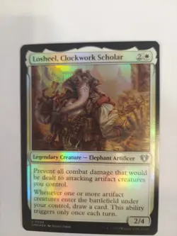 Losheel, Clockwork Scholar Commander Masters Foil - Image 1