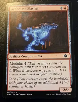 Arcbound Slasher 111/303 Common Modern Horizons 2 Magic: The Gathering - Image 1