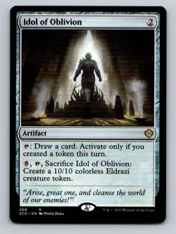Idol of Oblivion Normal R Starter Commander Decks 268 NM - Image 1
