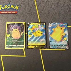 Pokemon TCG 25th Anniversary Celebrations Pikachu VMAX & V Bundle NM - Image 1