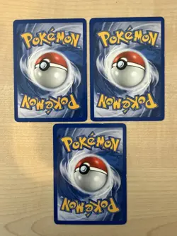 Pokemon Jungle Eeveelution Bundle Vaporeon Flareon Jolteon – Non Holo WOTC - Image 2