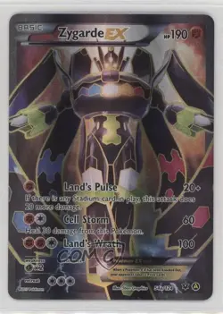 Zygarde EX (Fates Collide) Pokemon Mega Powers Collection Alternate Art Promo - Image 1