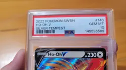 Psa 10 Pokemon TCG Ho-Oh v Silver Tempest Holo Ultra Rare 140/195 Free Shipping - Image 4