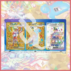 Pokemon TCG: Terapagos Ultra-Premium Collection Promos Set of 3 Cinderace ex - Image 1