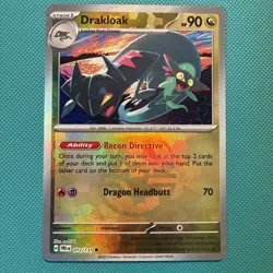 Drakloak Master Ball Pattern Prismatic Evolutions 072/131 Pokemon TCG NM - Image 1